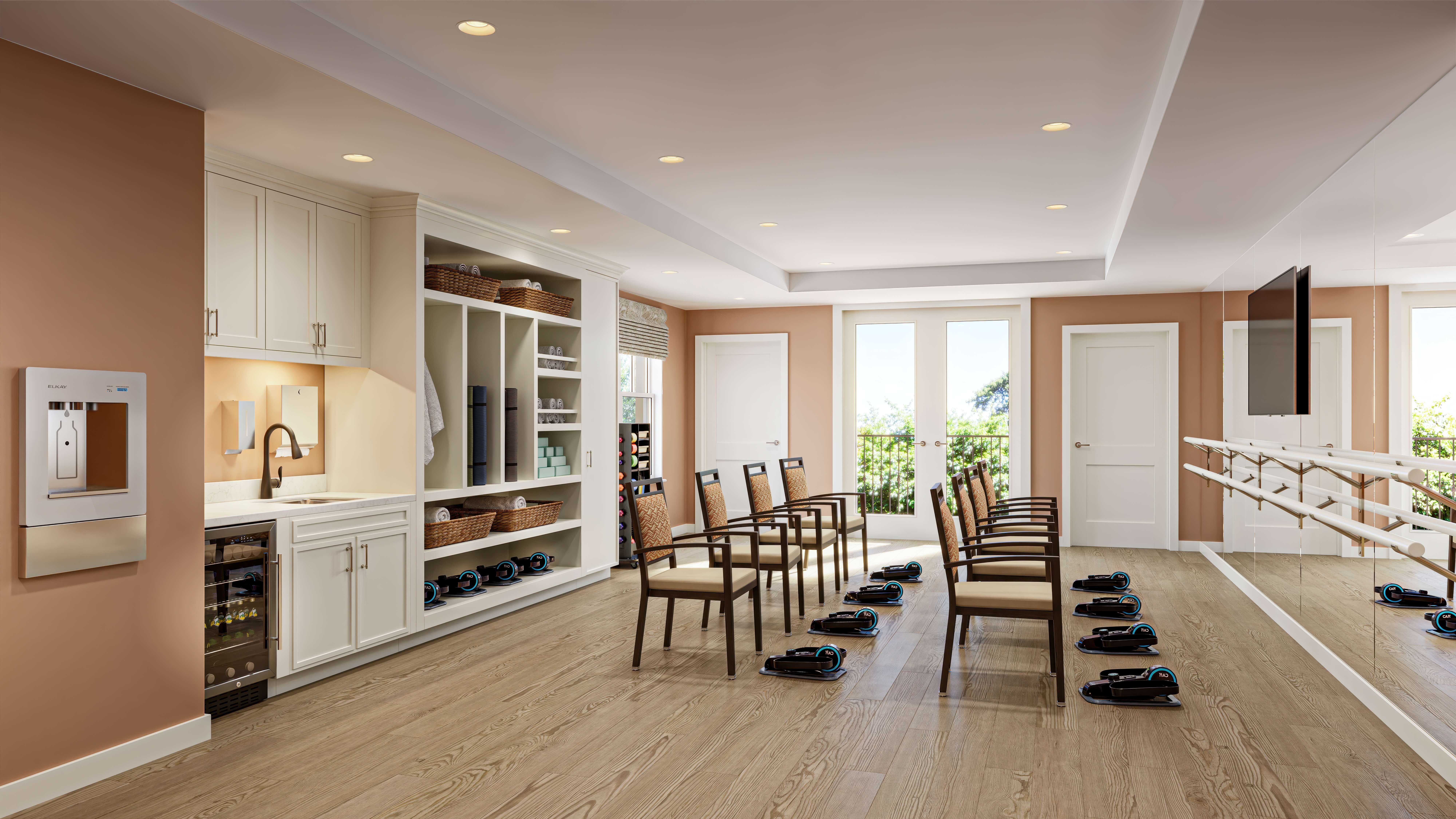 Fitness Center | Sunrise of Long Beach