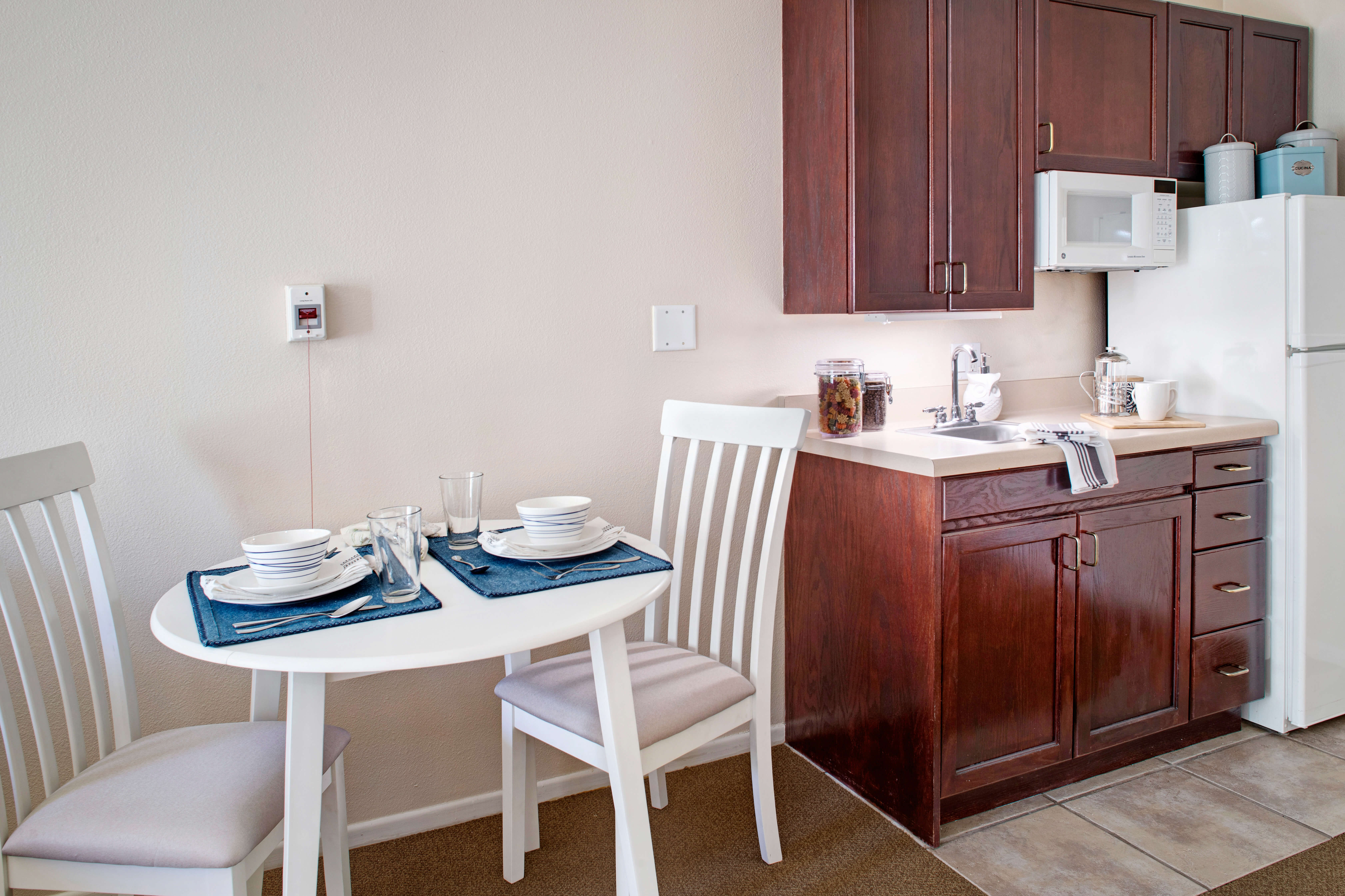 Sunrise of Yorba Linda | Model Suite Kitchen