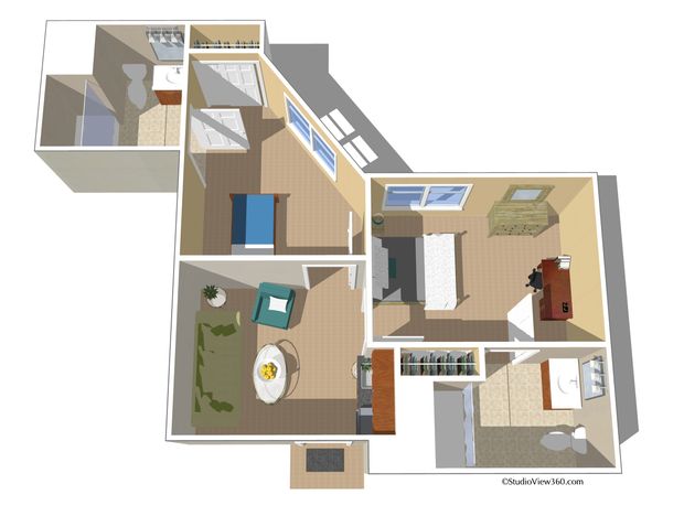 2 bedroom