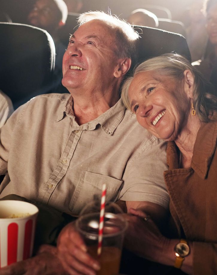 Couple at the theater