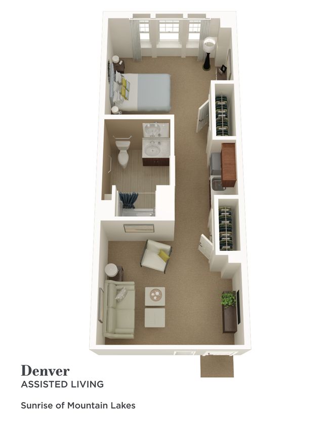 Sunrise of Mountain Lakes, Denver floor plan