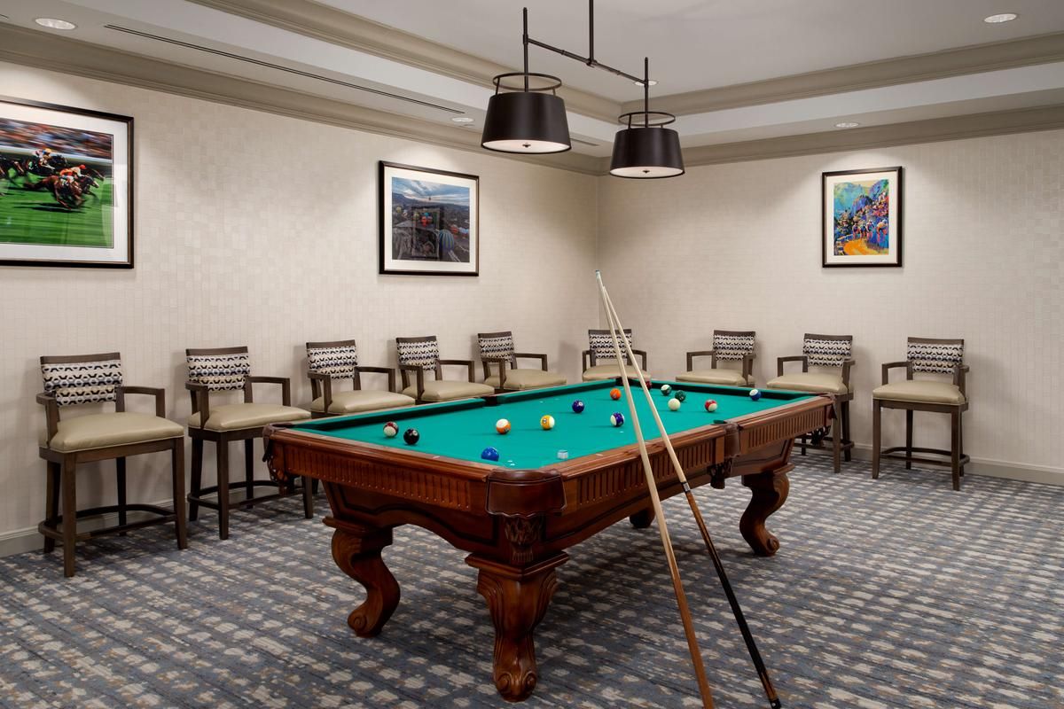 Maplewood Park Place I billiards room