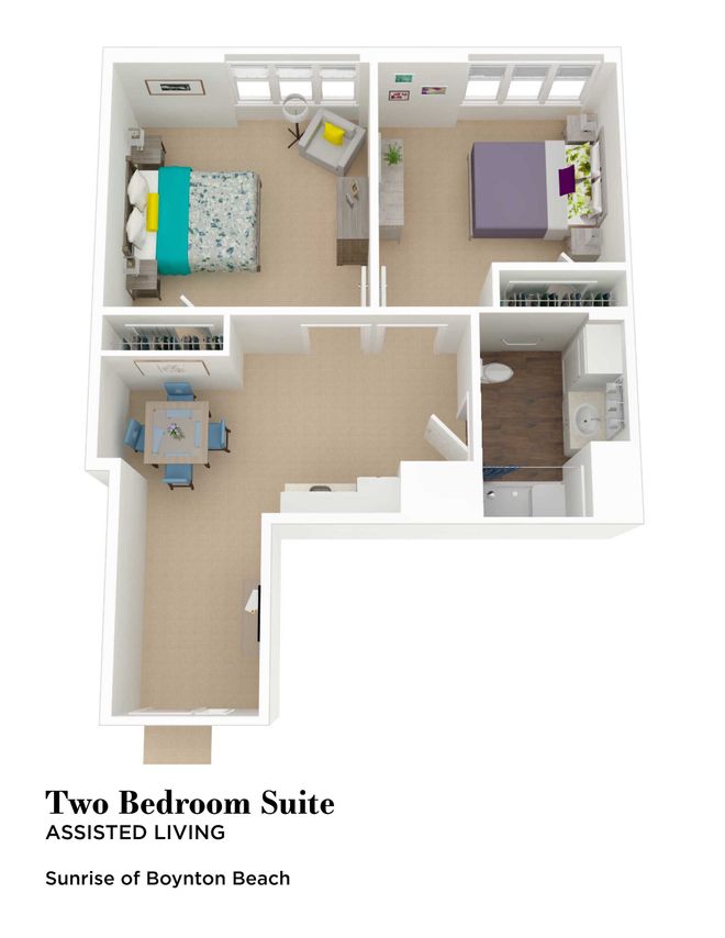 2 bedroom