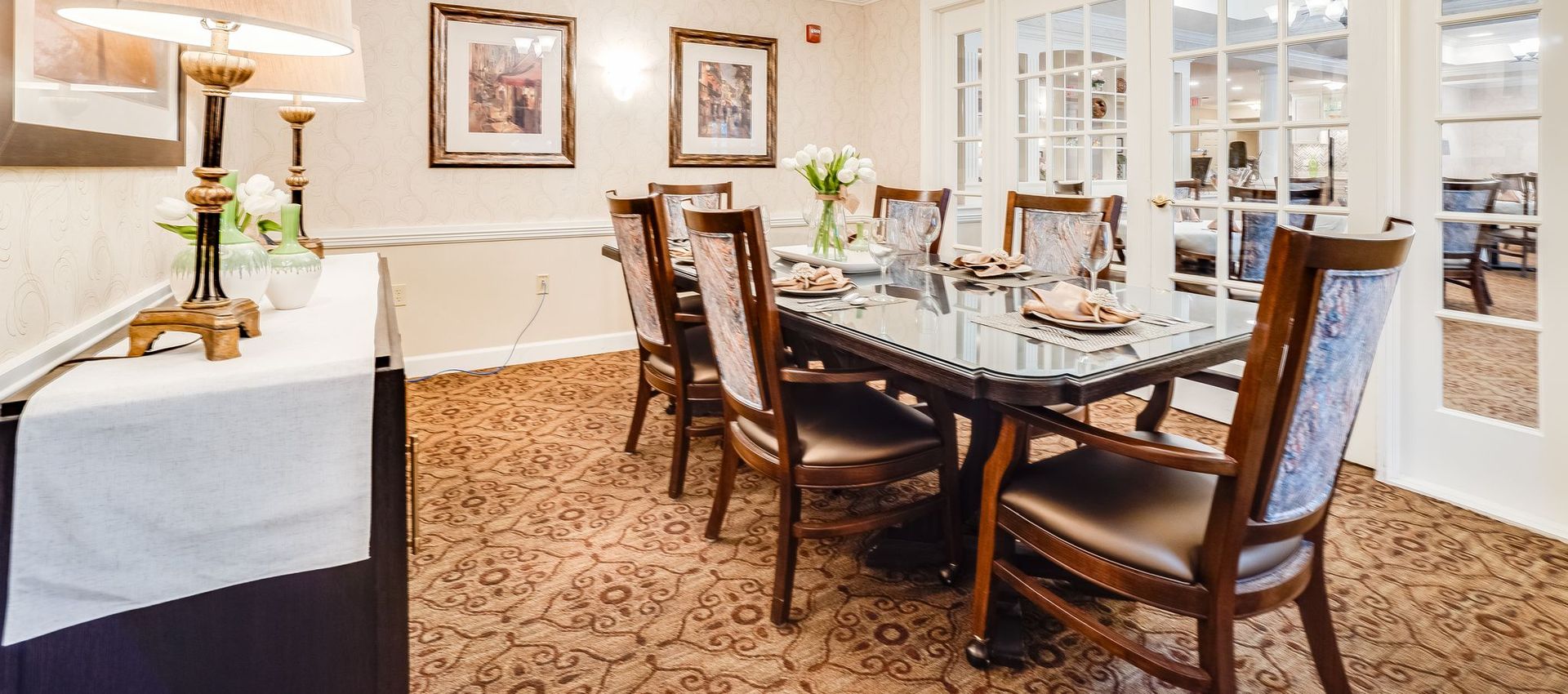 Private Dining Room at Sunrise of Gurnee