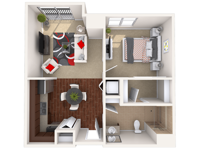 Sunrise of Westmont | Assisted Living | 1 Bedroom