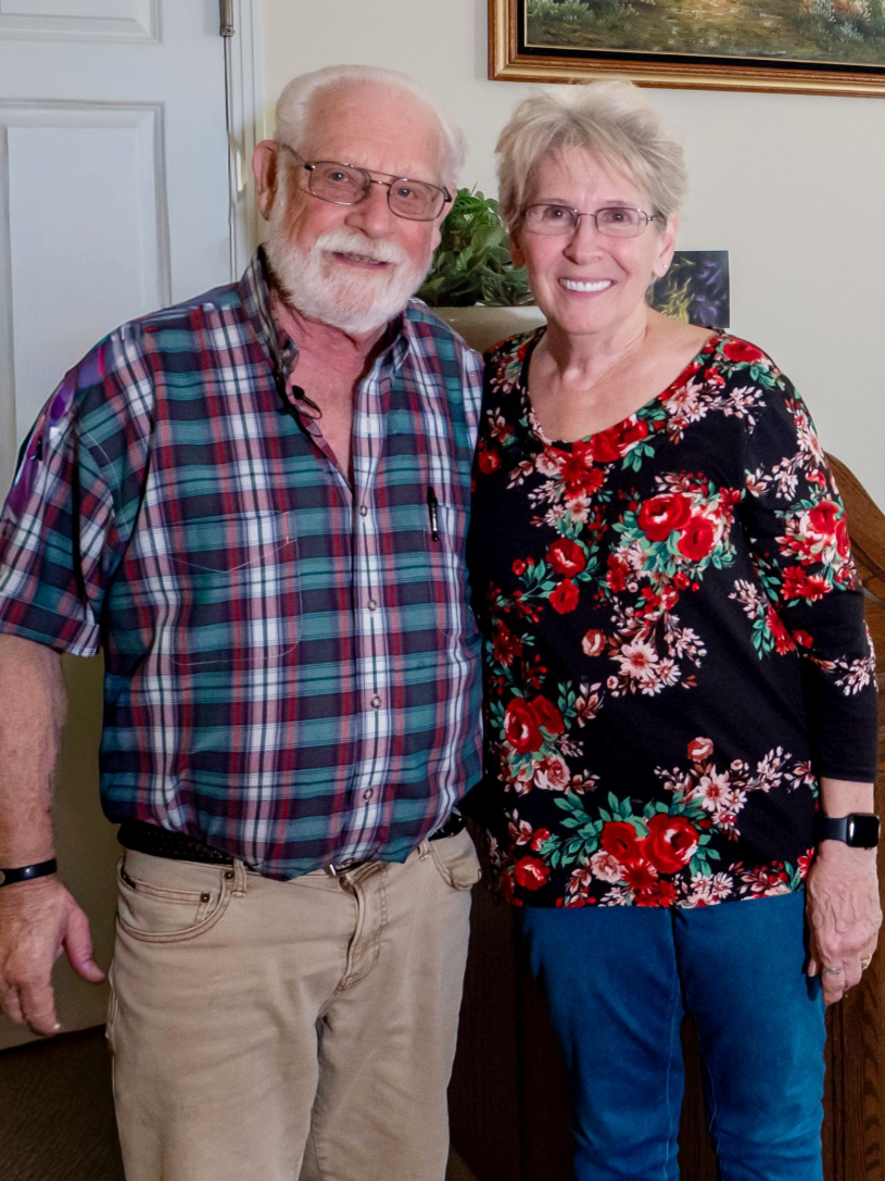Jim and Linda at Sunrise of Gilbert