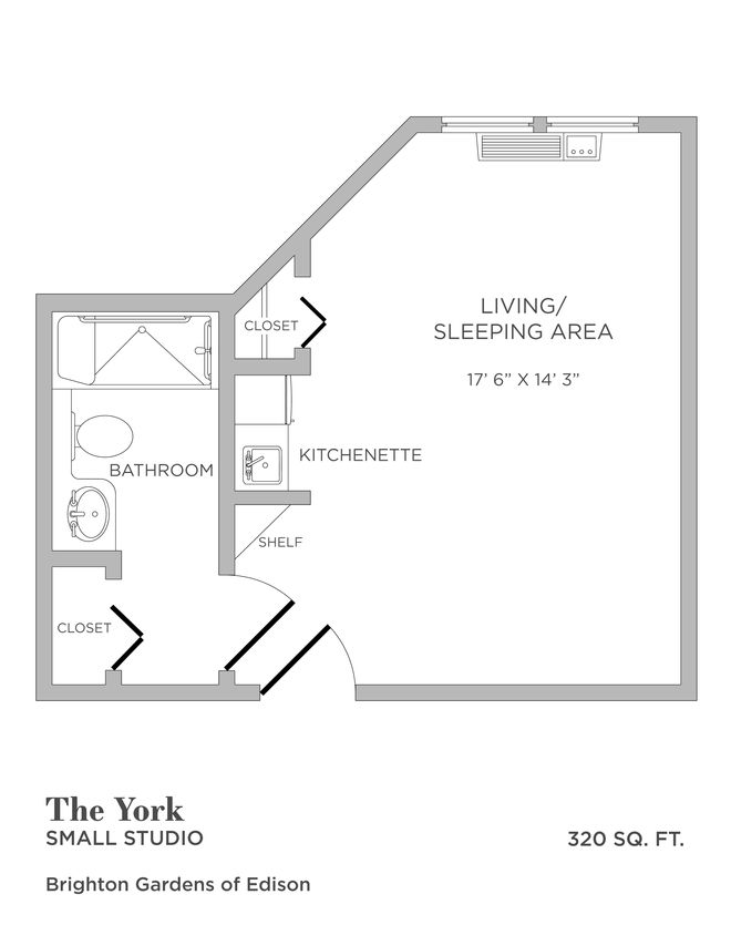 Brighton Gardens of Edison | Studio  | Assisted Living | Memory Care