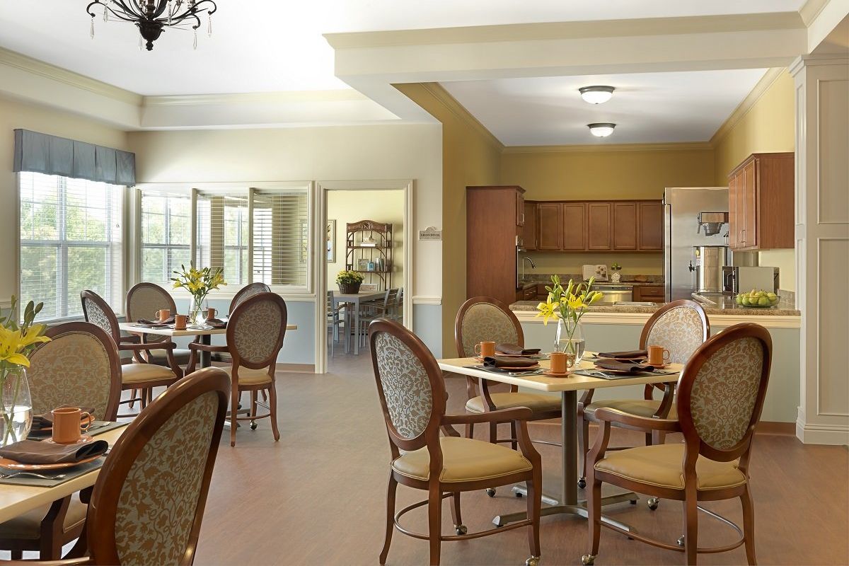 Memory Care Dining Room