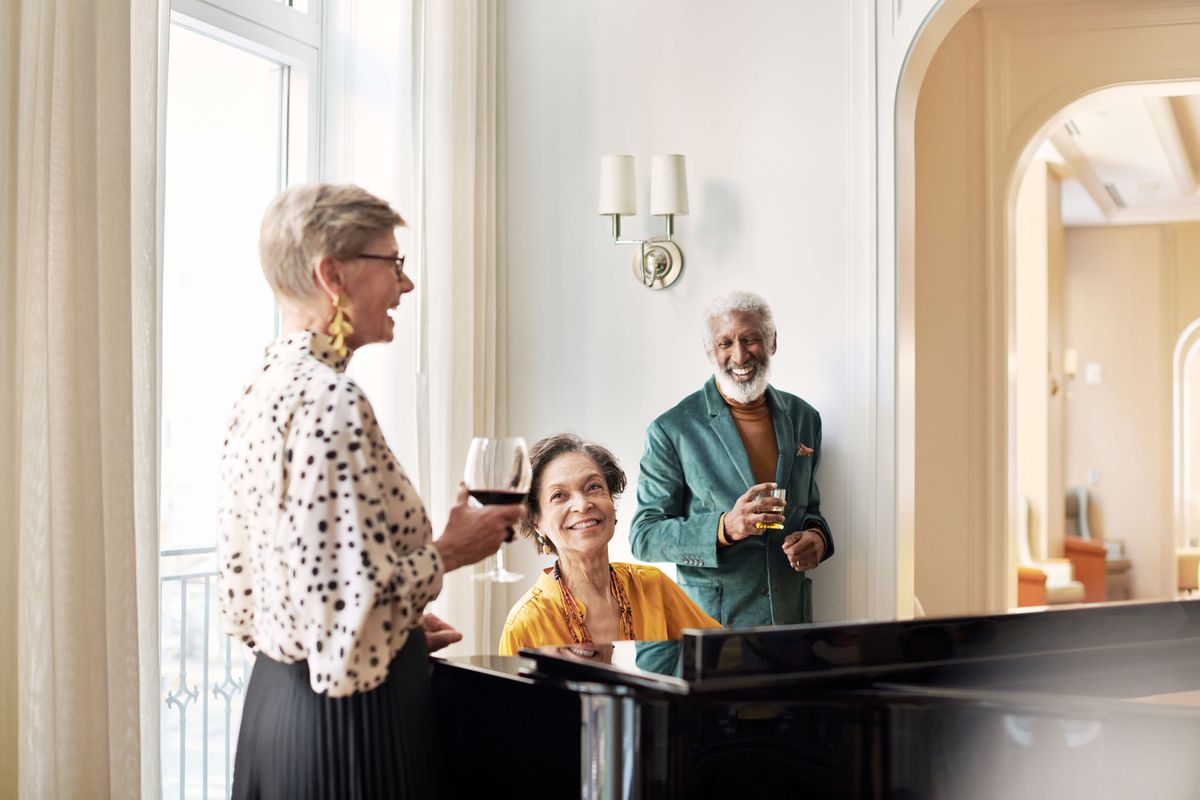 Residents Playing Piano