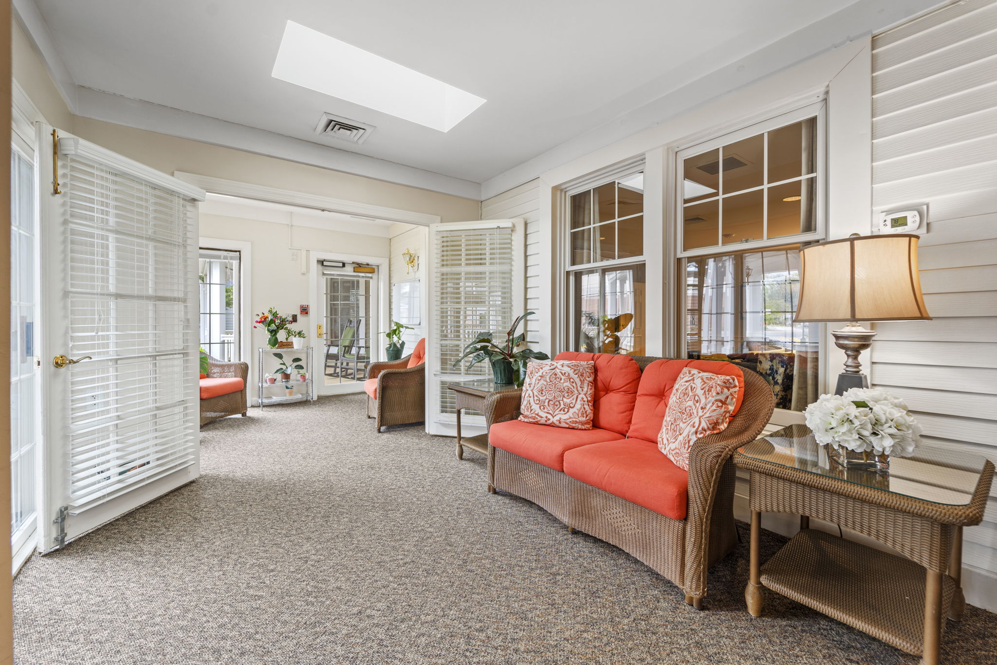 Outdoor Patio | Sunrise of Falls Church 