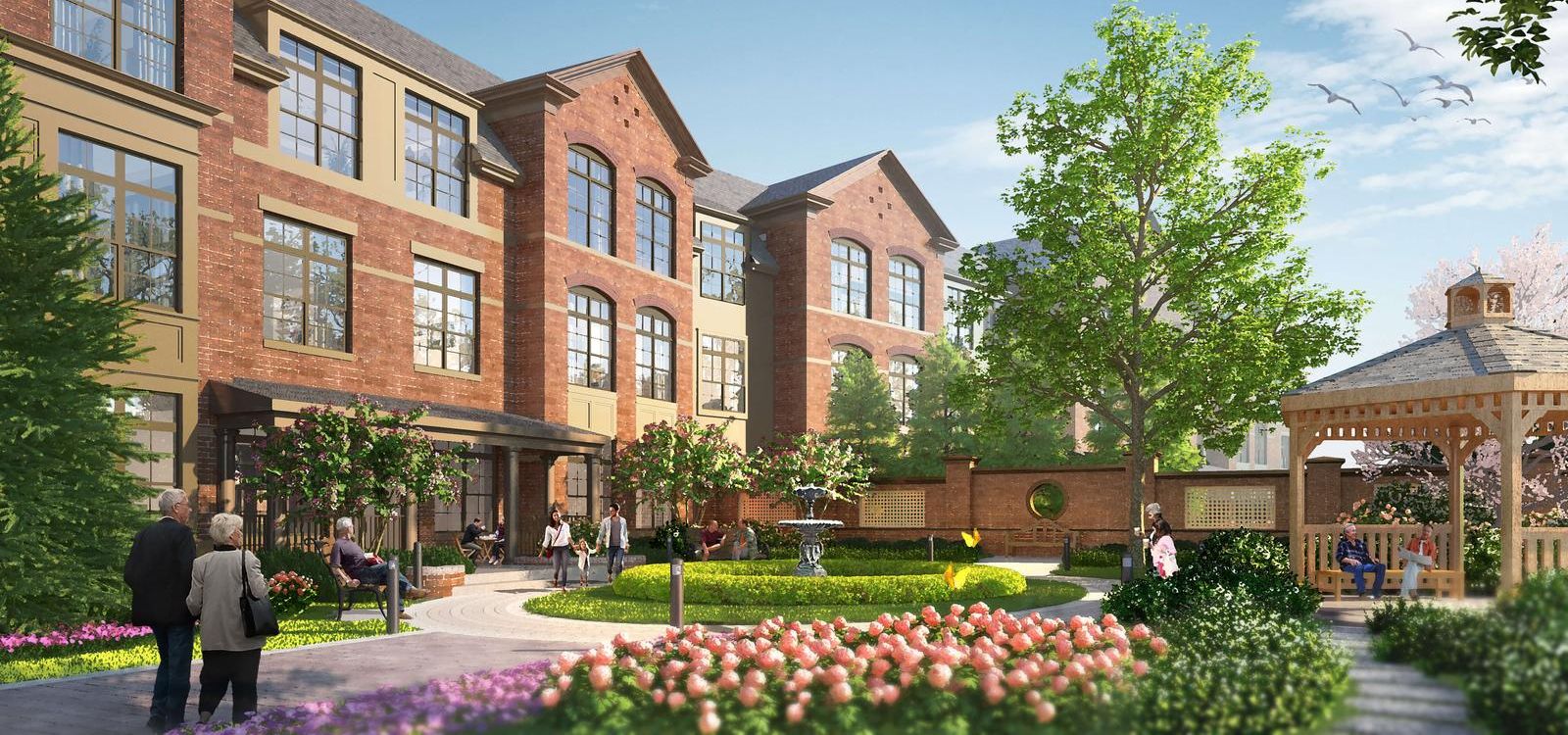 Sunrise of McLean Village | Exterior Rendering