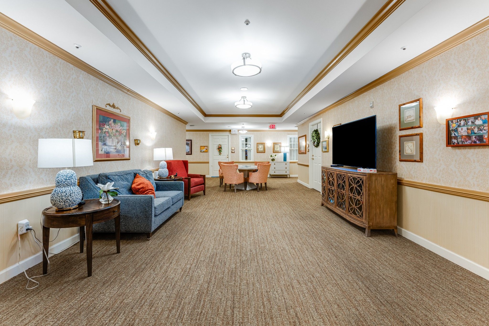 Living Room | Sunrise of Newtown Square