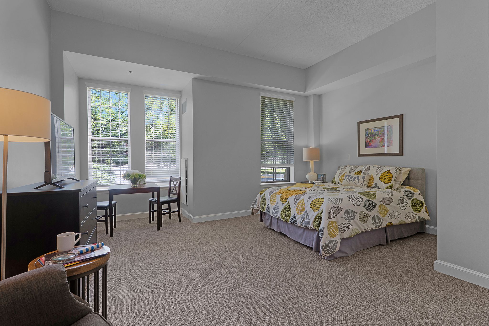 Model Suite Bedroom | Sunrise at Reston Town Center