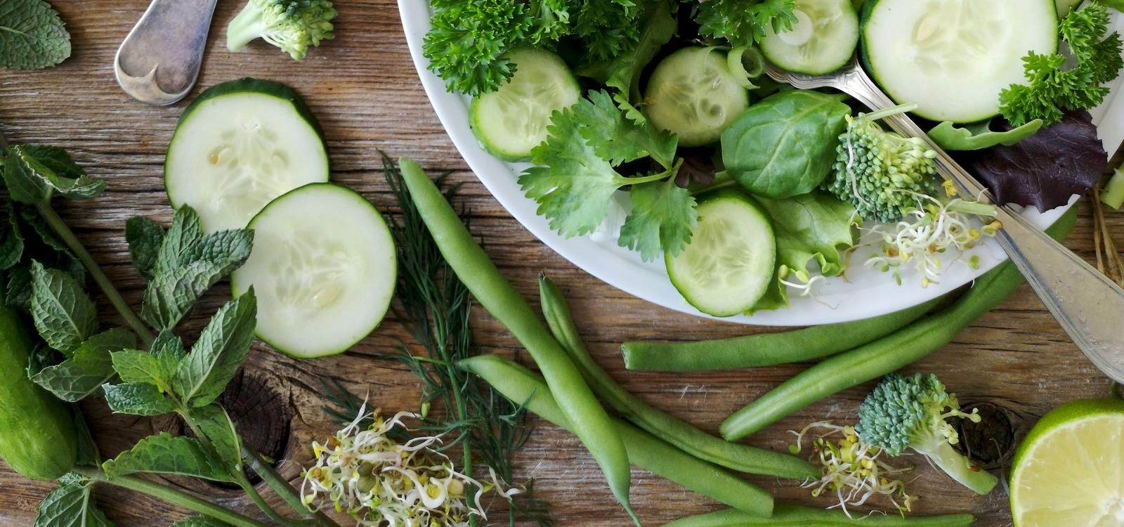 leafy green salad