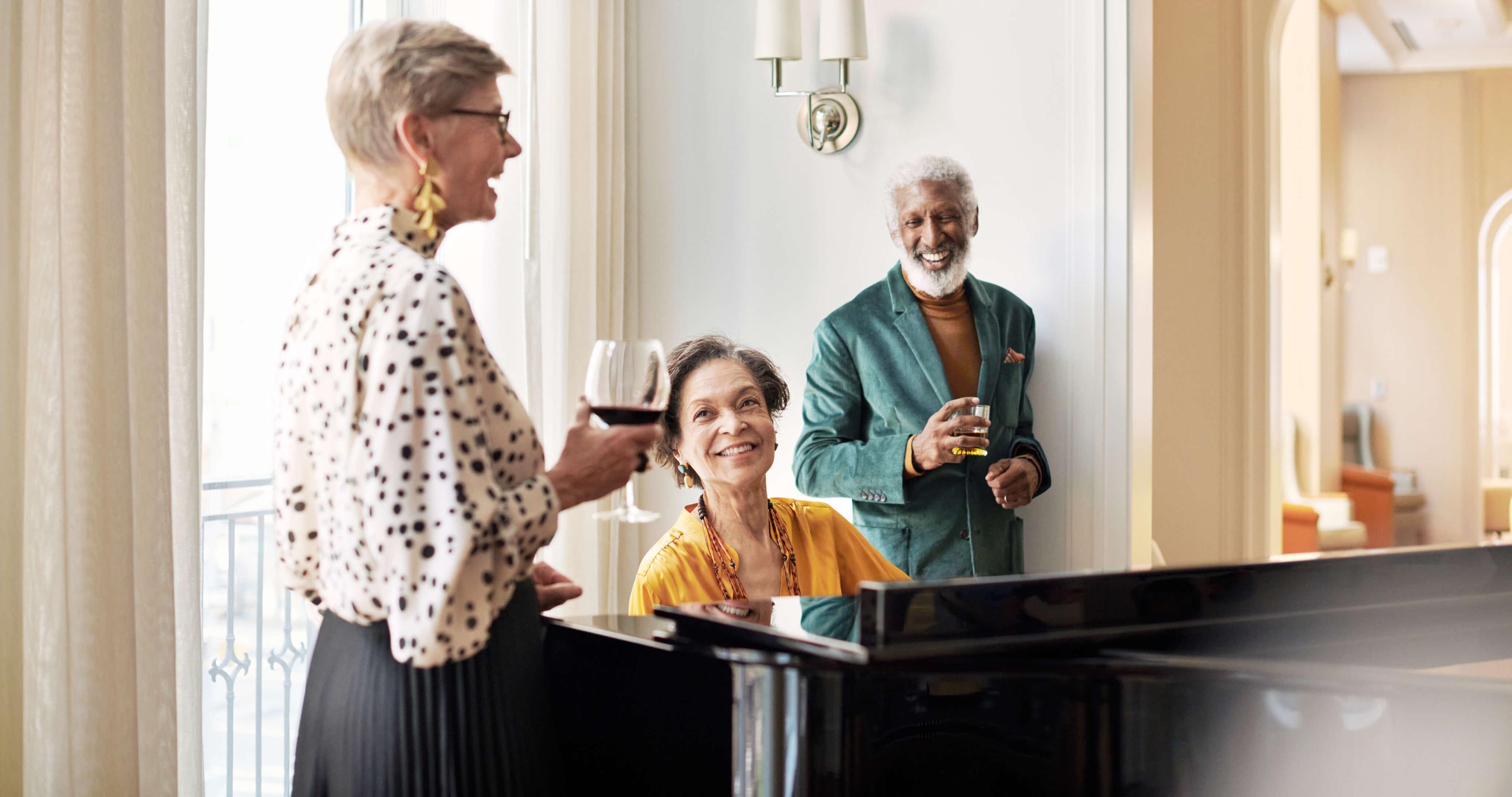 Residents Playing Piano