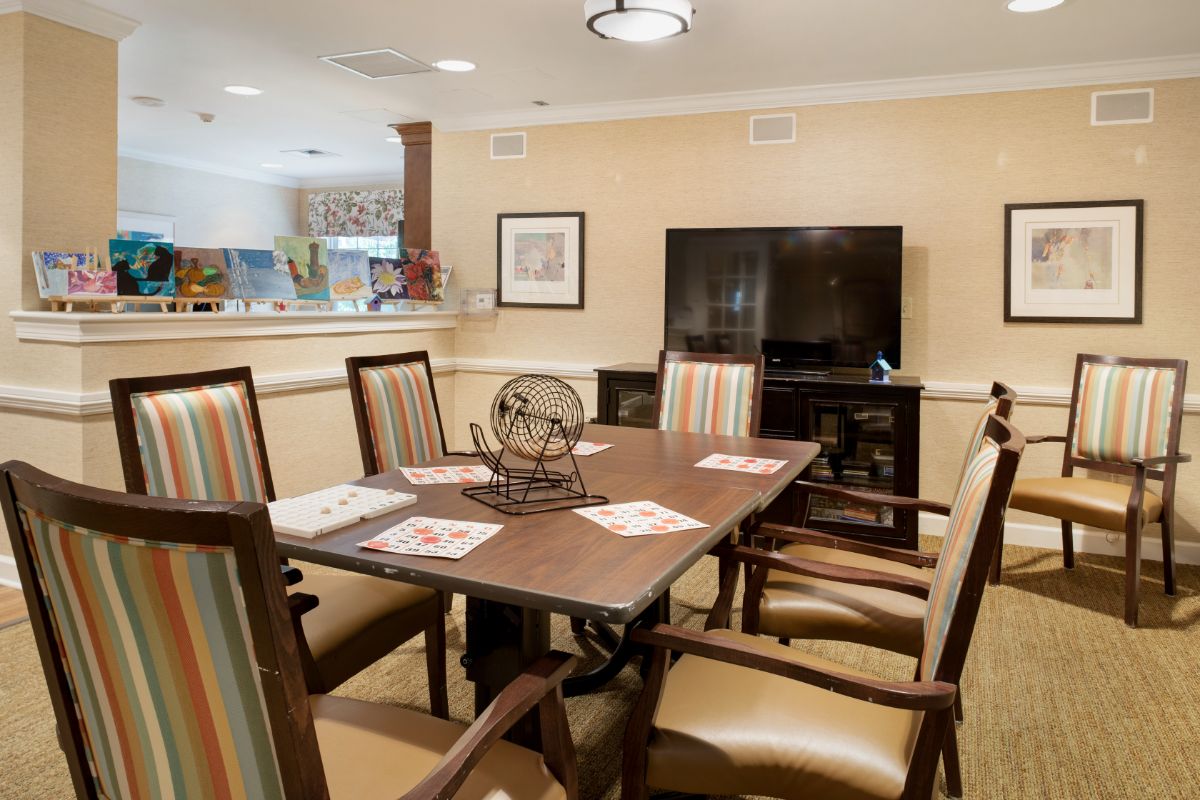 Activity Room | Sunrise of Haverford