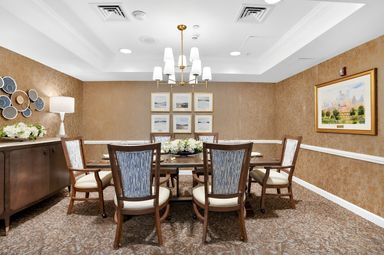 Private Dining Room | Sunrise of Haverford
