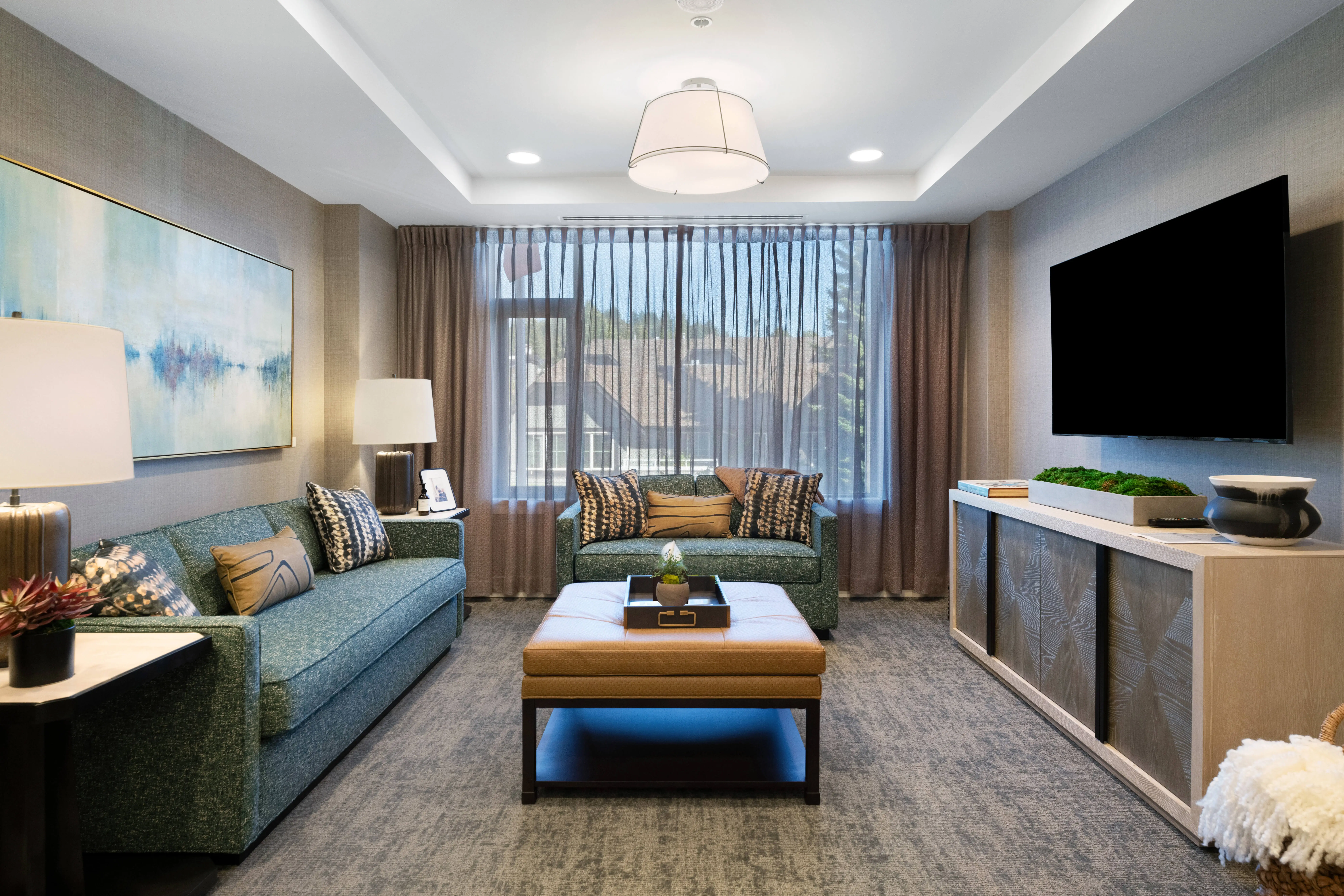 Sunrise at Lonsdale Square | Sitting Room