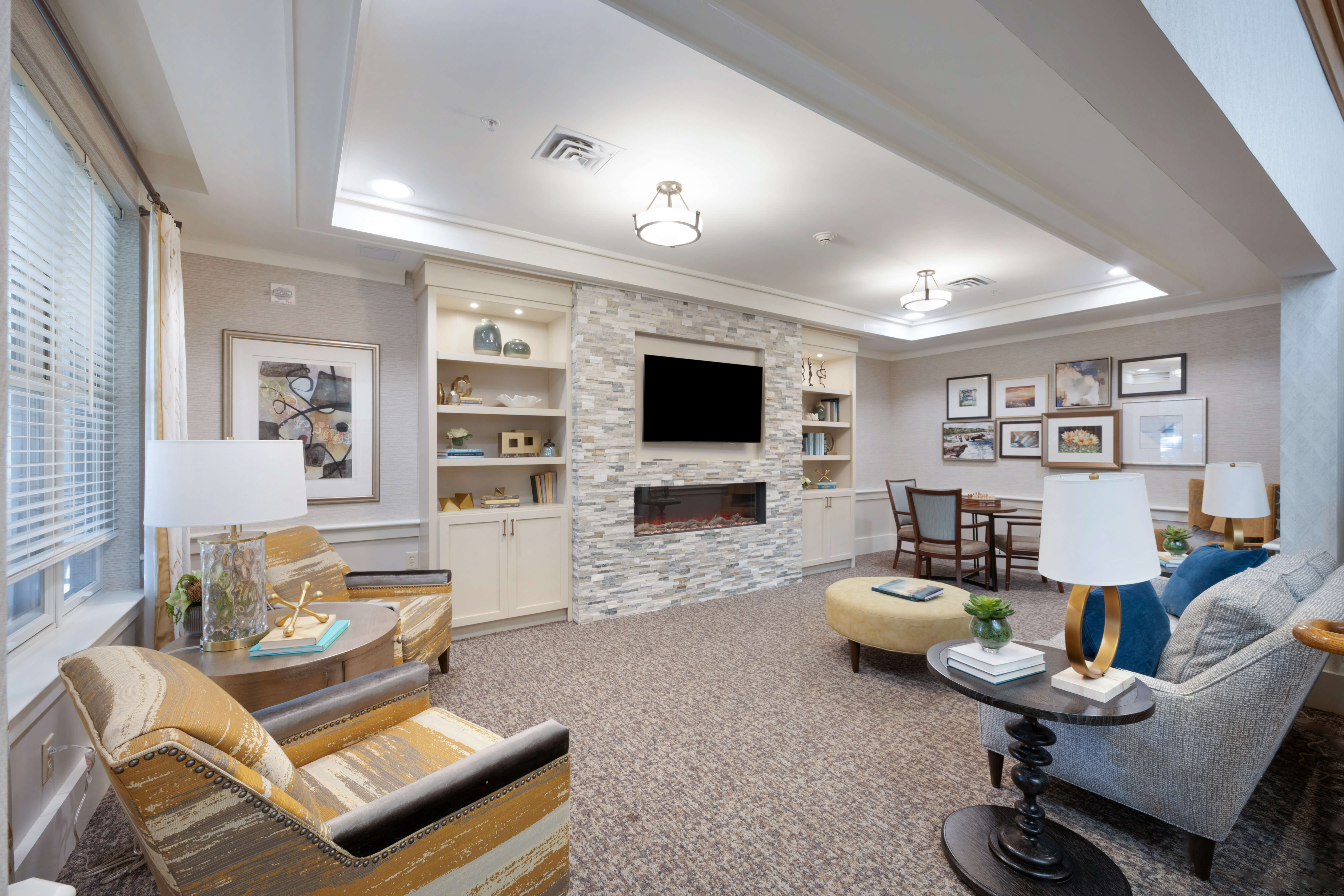 Living Room | Sunrise of Frisco