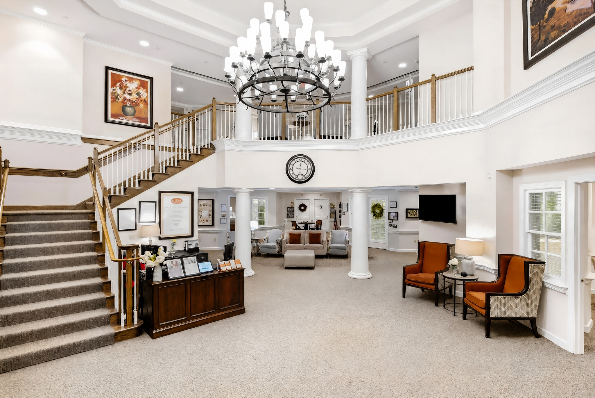 Lobby | Sunrise at Hunter Mill