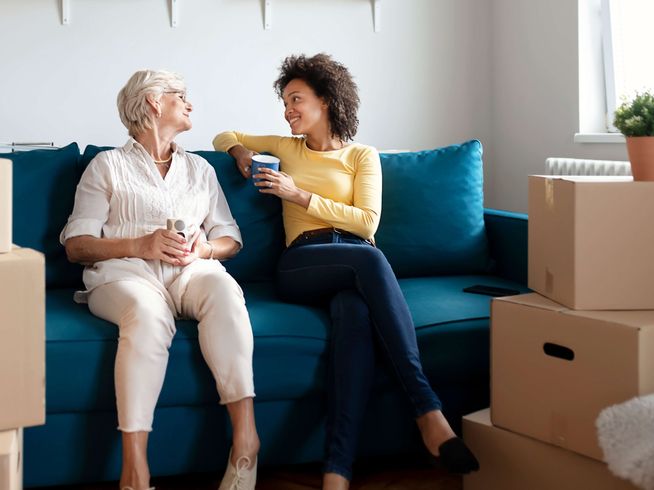 resident and daughter moving