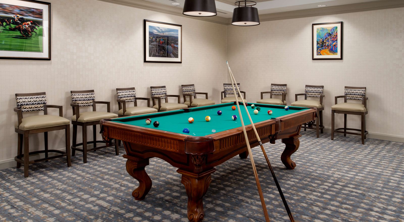 Maplewood Park Place I billiards room