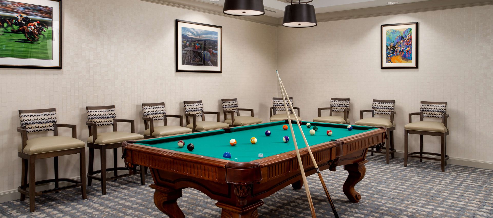 Maplewood Park Place I billiards room