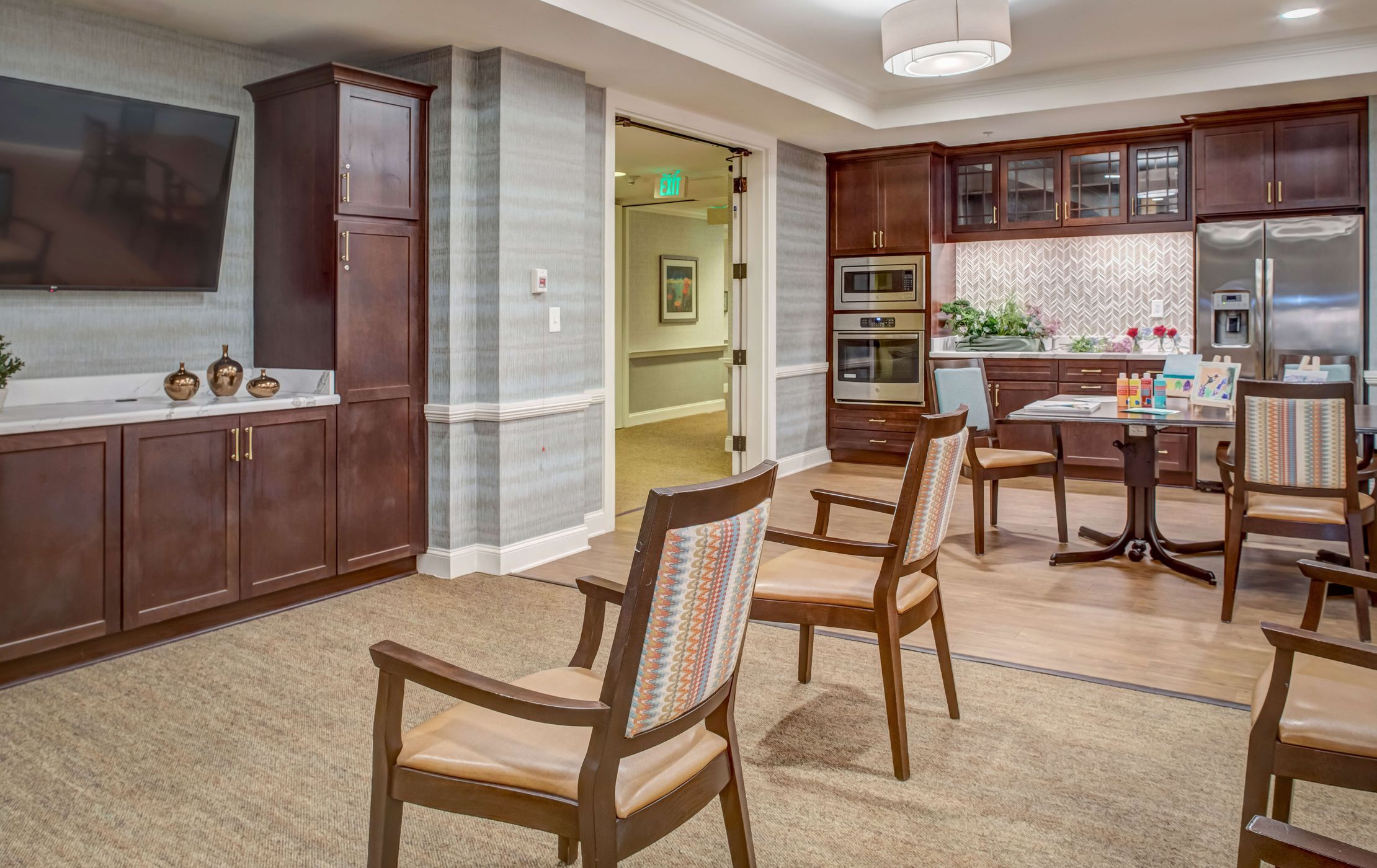 Sunrise of Beverly Hills I activity room