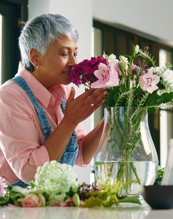 Floral arrangement class