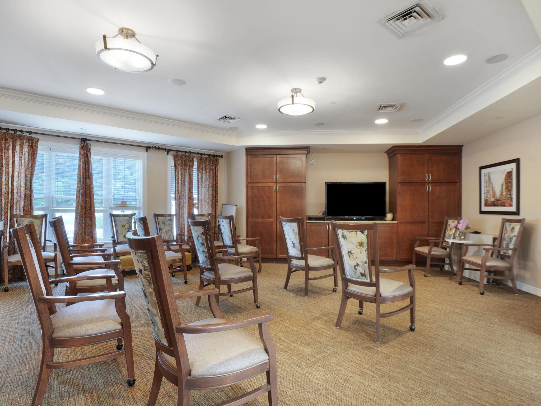 Activity Room | Sunrise of Dix Hills