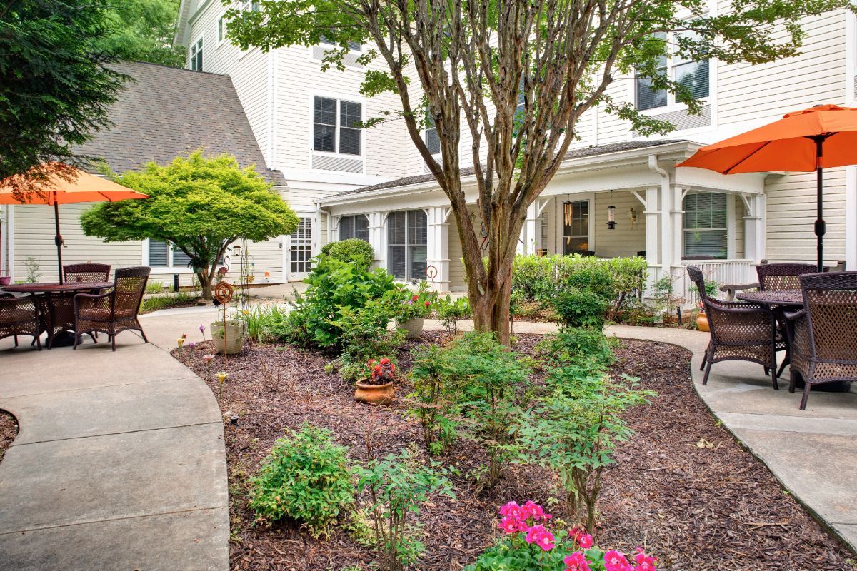 Garden at Sunrise at Five Forks