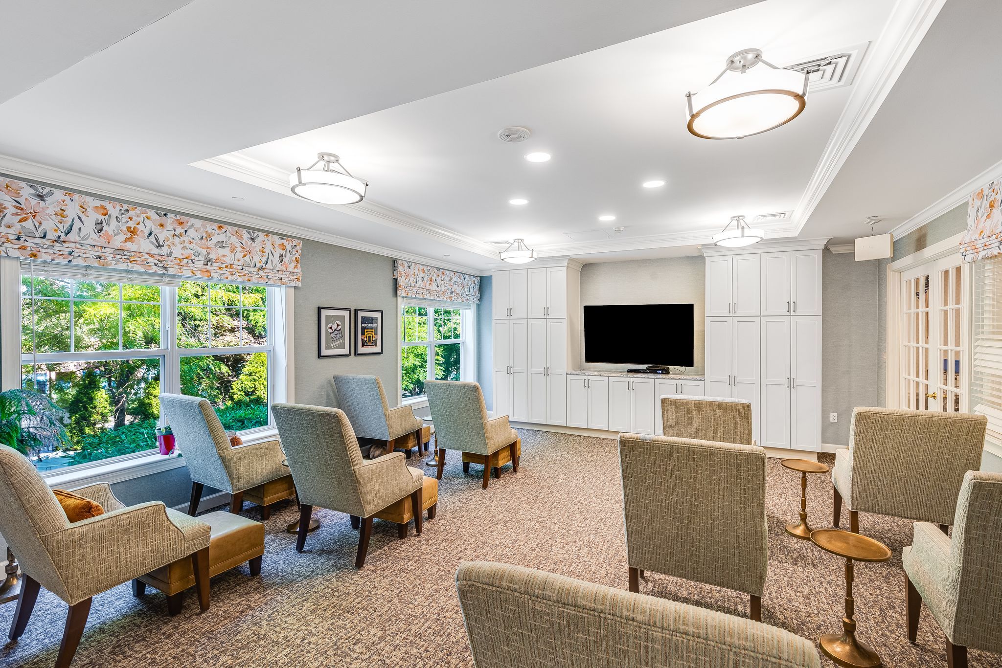 Sunrise of Edgewater I media room
