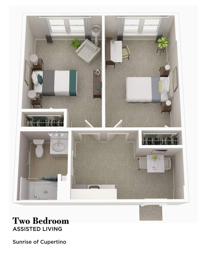 2 bedroom