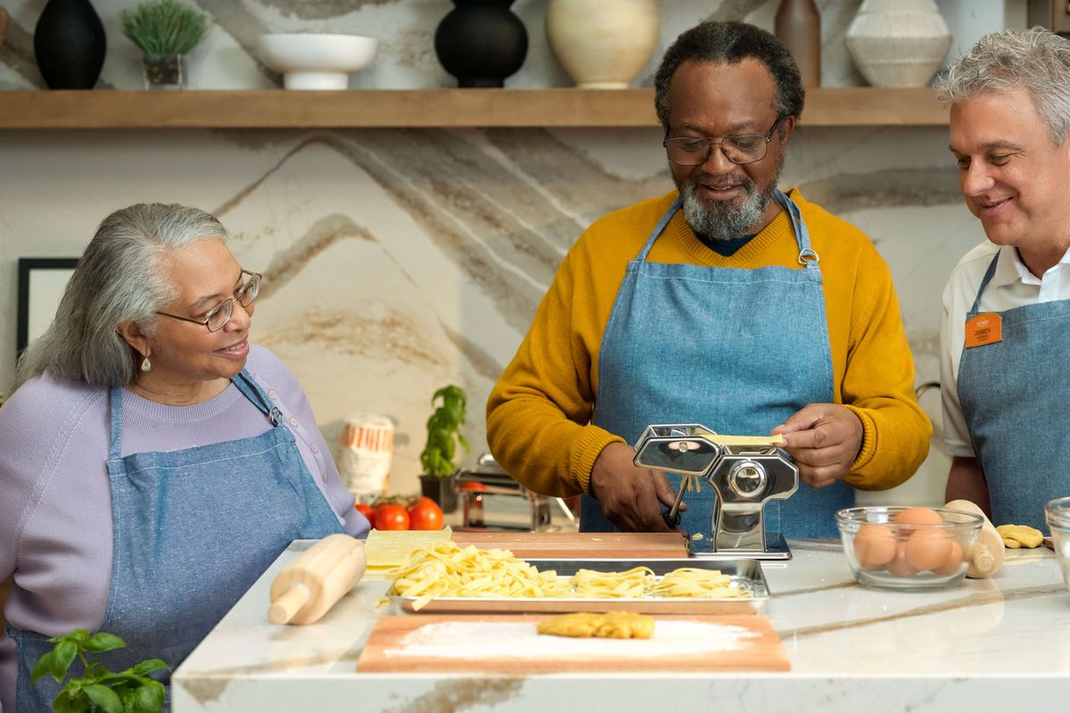 Resident and Team Member Cooking Demo