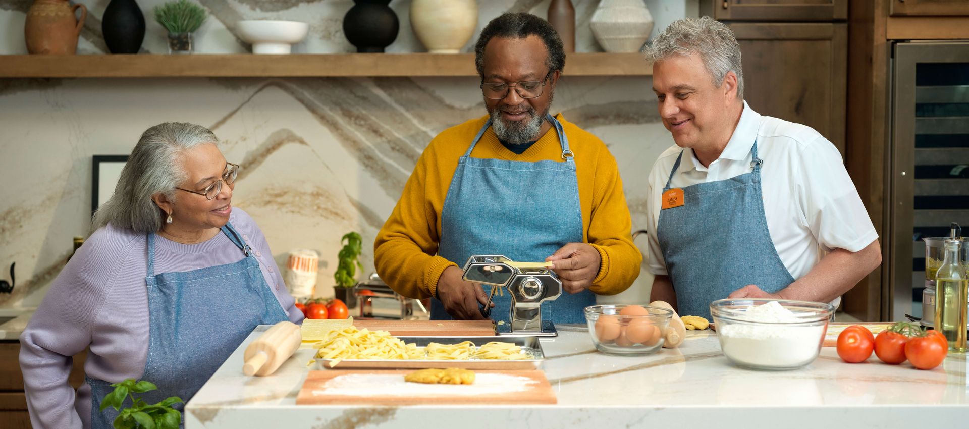 Resident and Team Member Cooking Demo