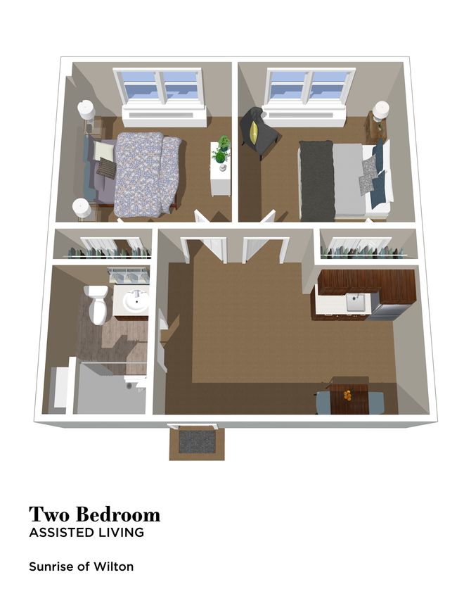2 bedroom