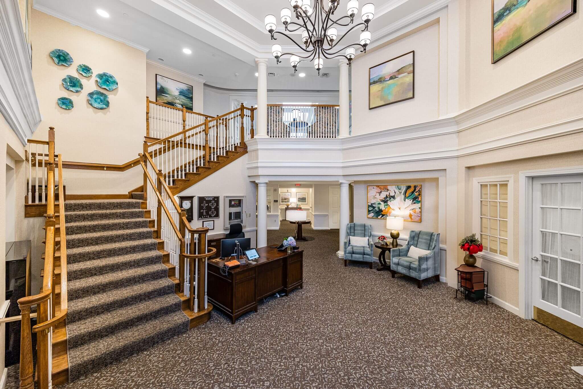 Sunrise at West Essex | Lobby