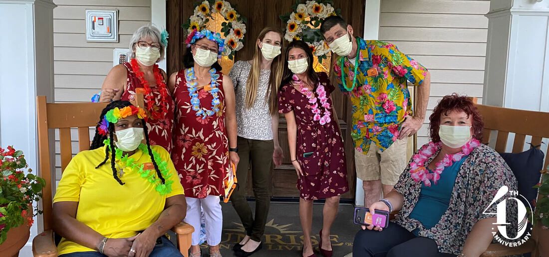 Team Member Serving Hearts