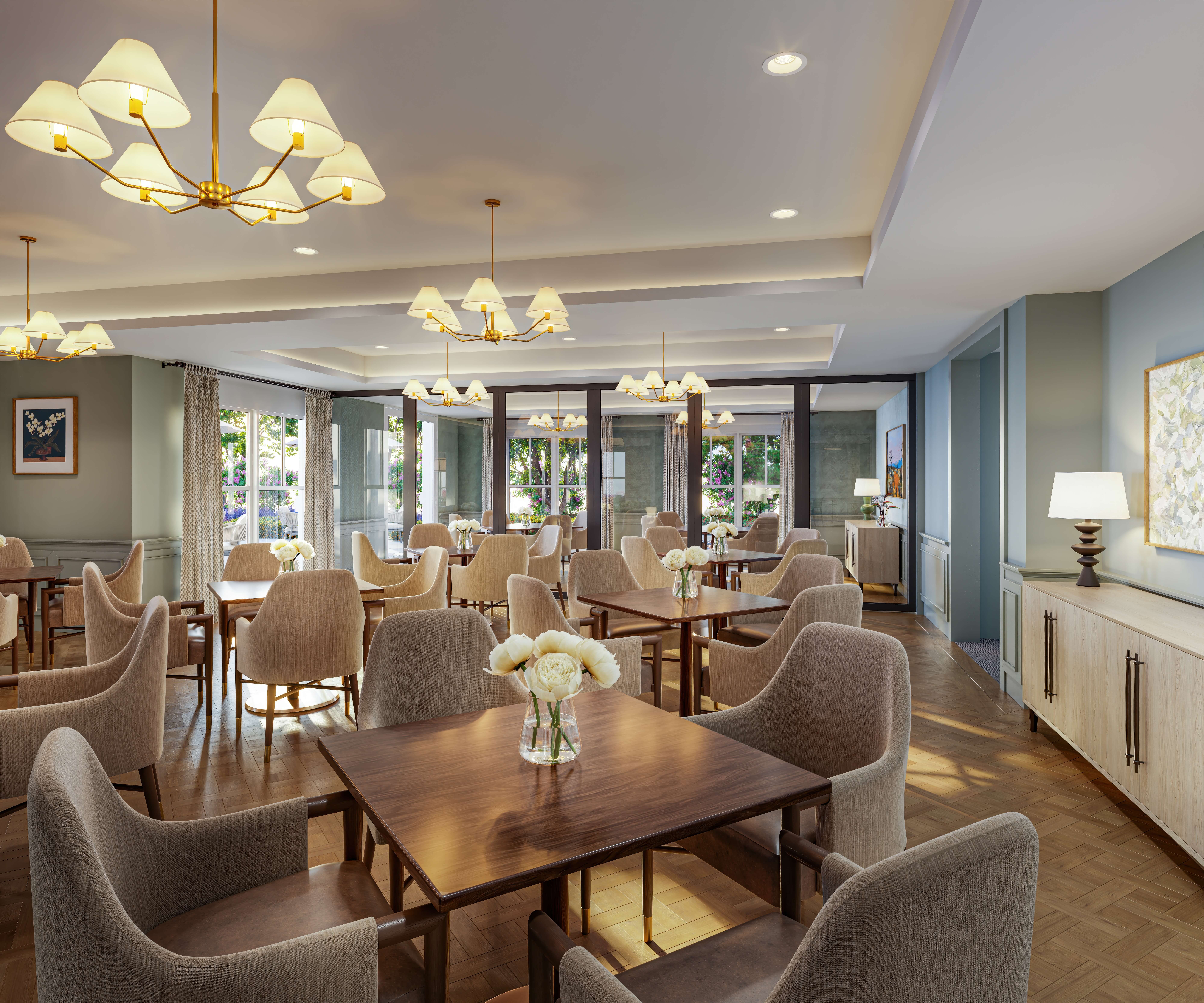 Dining Room | Sunrise of Long Beach