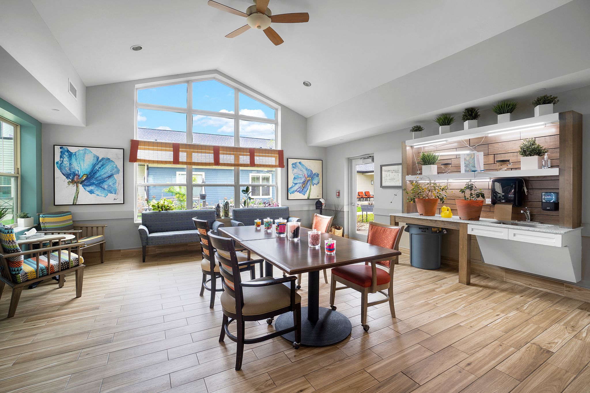 Sunrise of Prospect Heights | Garden Room