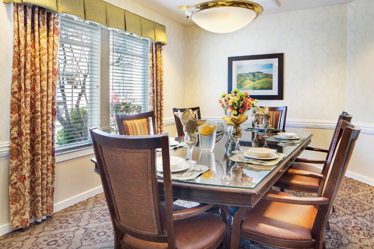 Private Dining Area, Sunrise of Walnut Creek