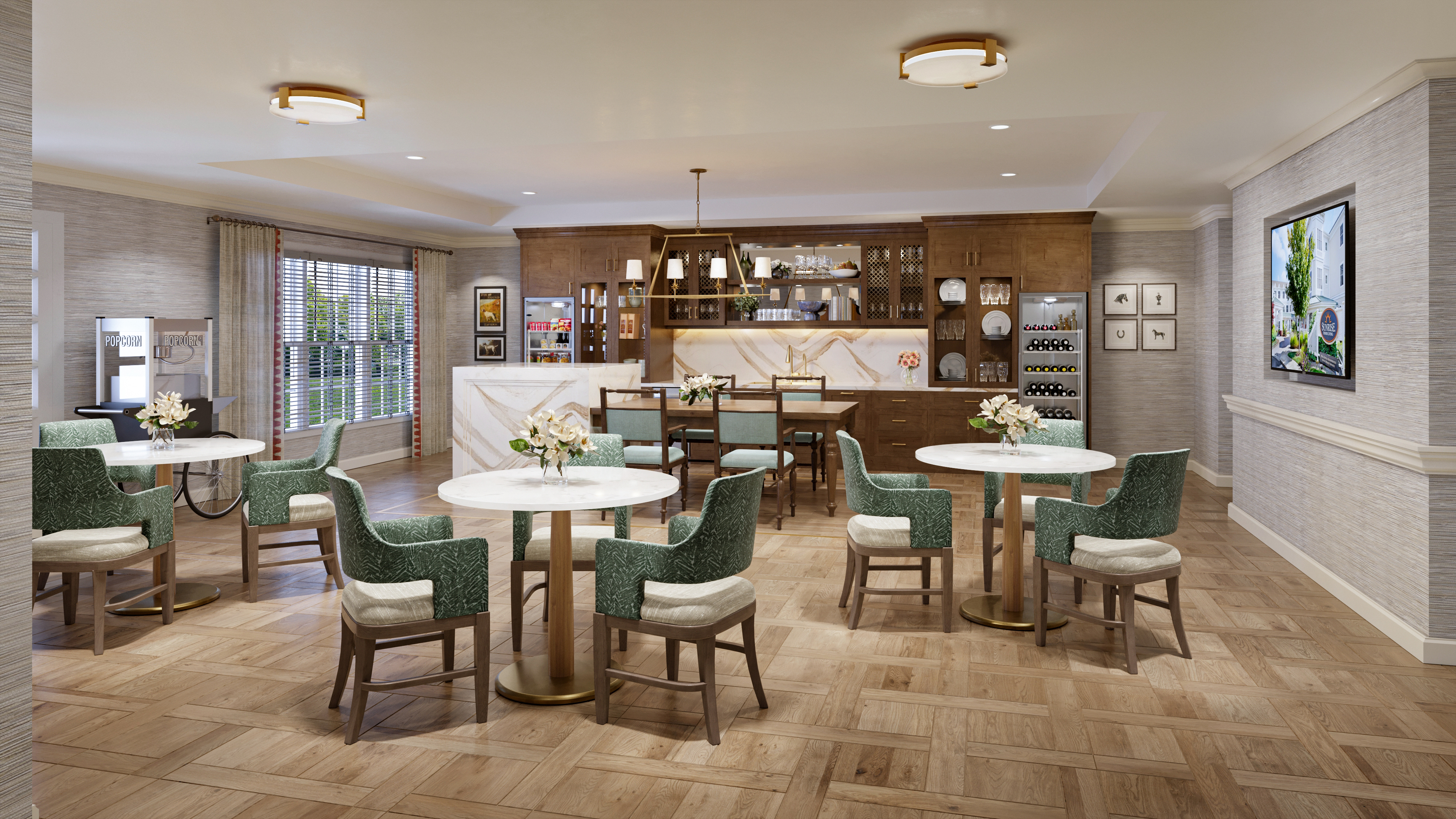 Bistro Rendering | Sunrise at Countryside