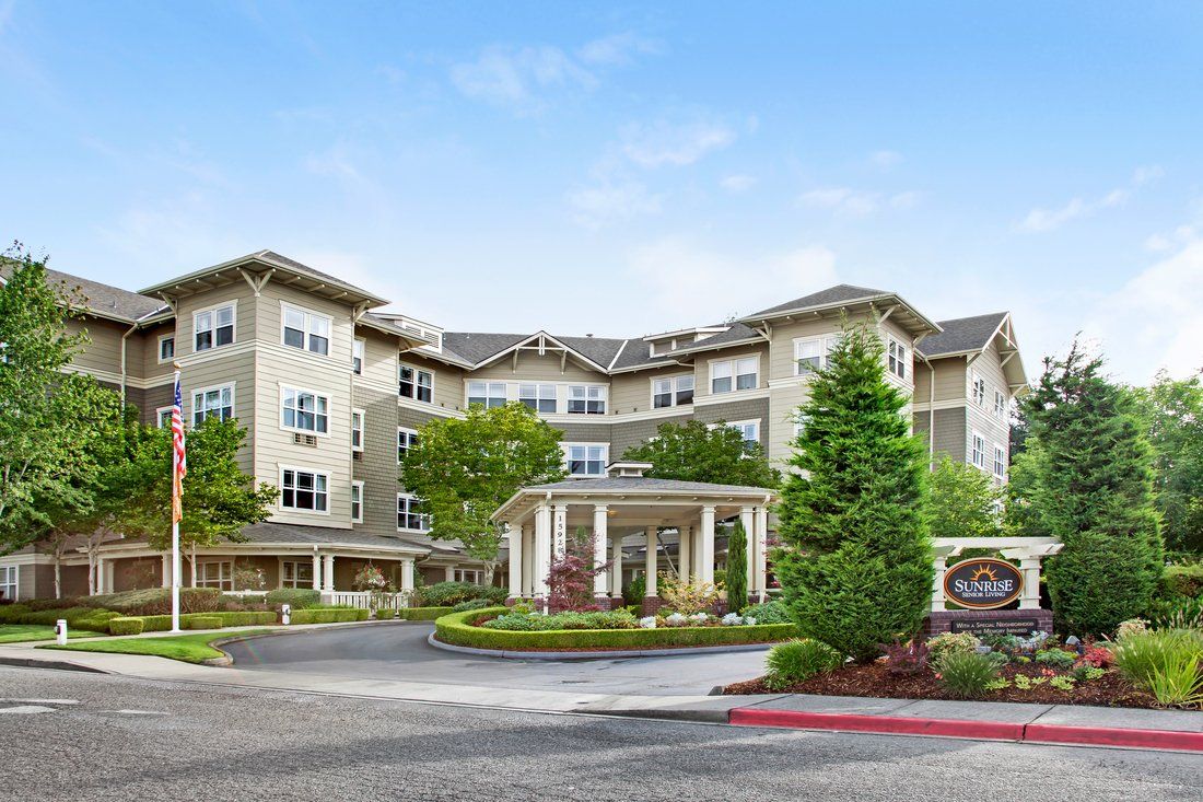 Exterior of Sunrise of Bellevue, WA