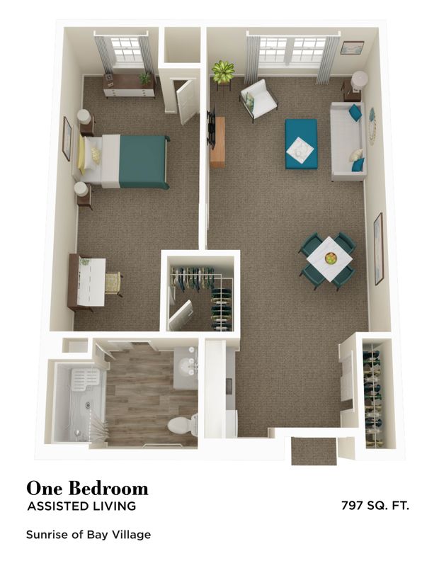 Bay Village AL One Bedroom