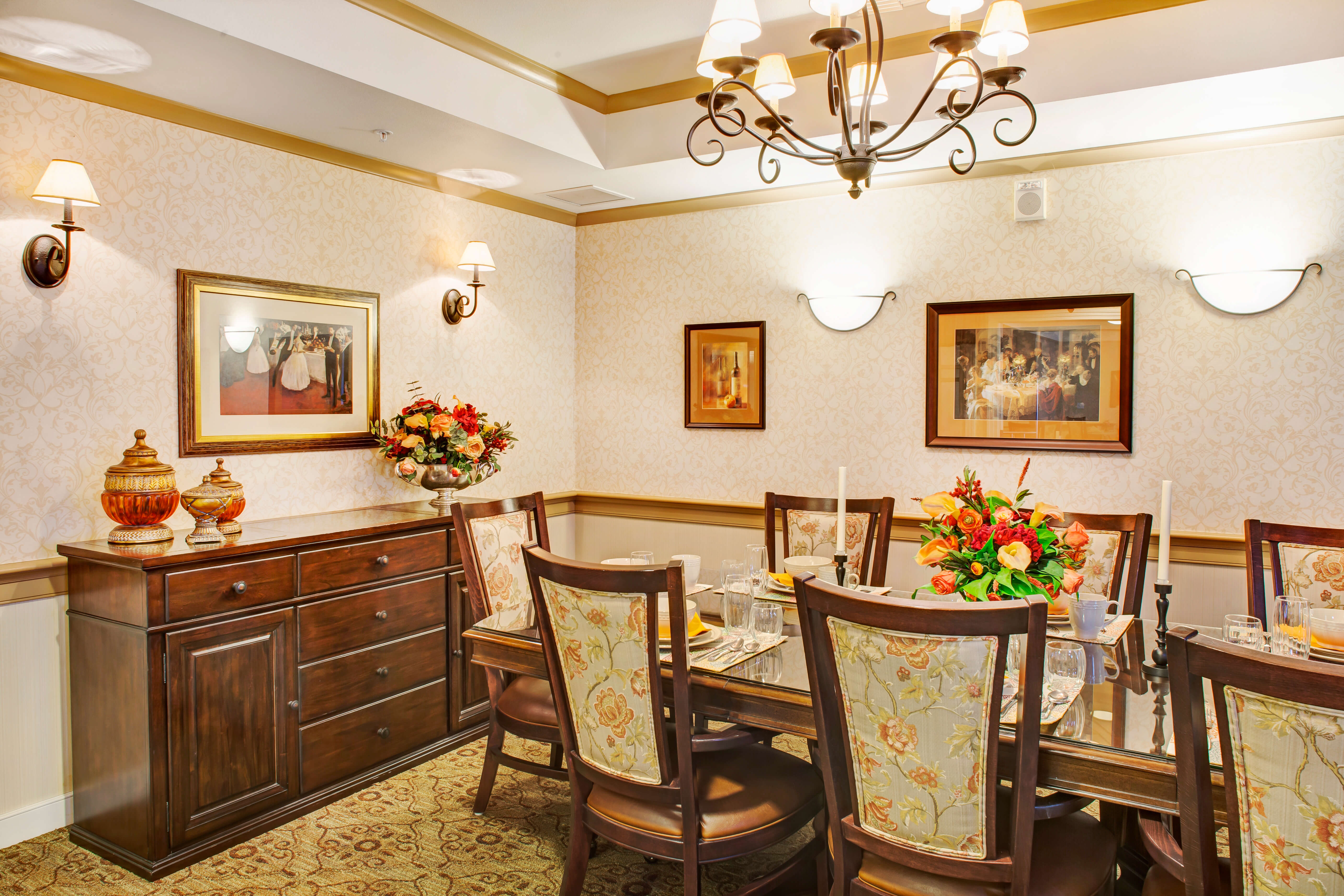 Sunrise of Rocklin | Private Dining Room