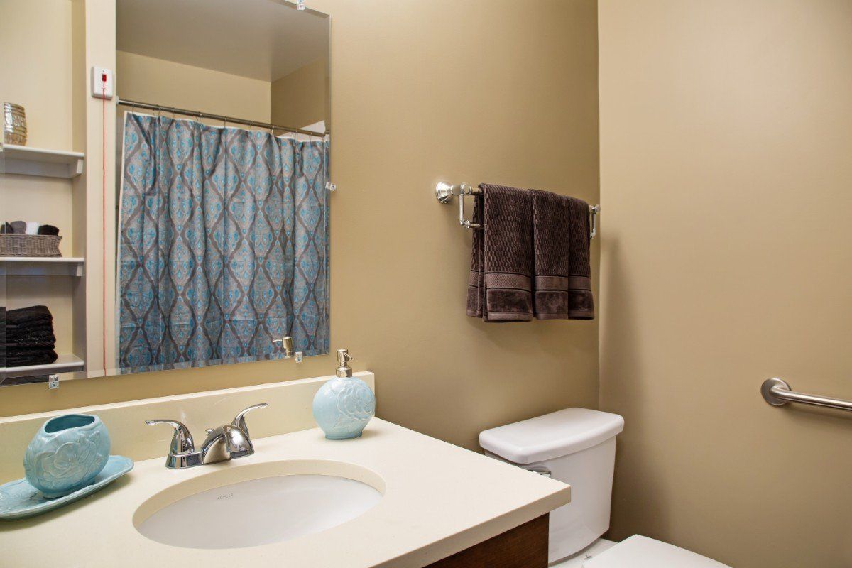 Sunrise of New City, Resident Suite Bathroom