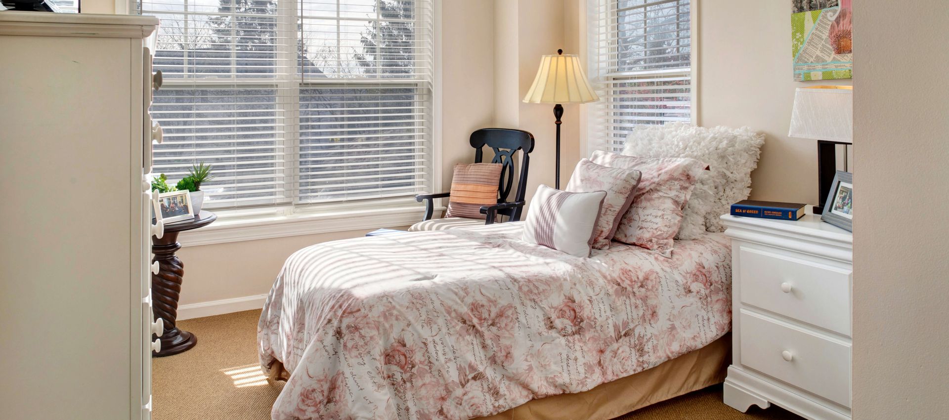 Sunrise of Wayne I model bedroom