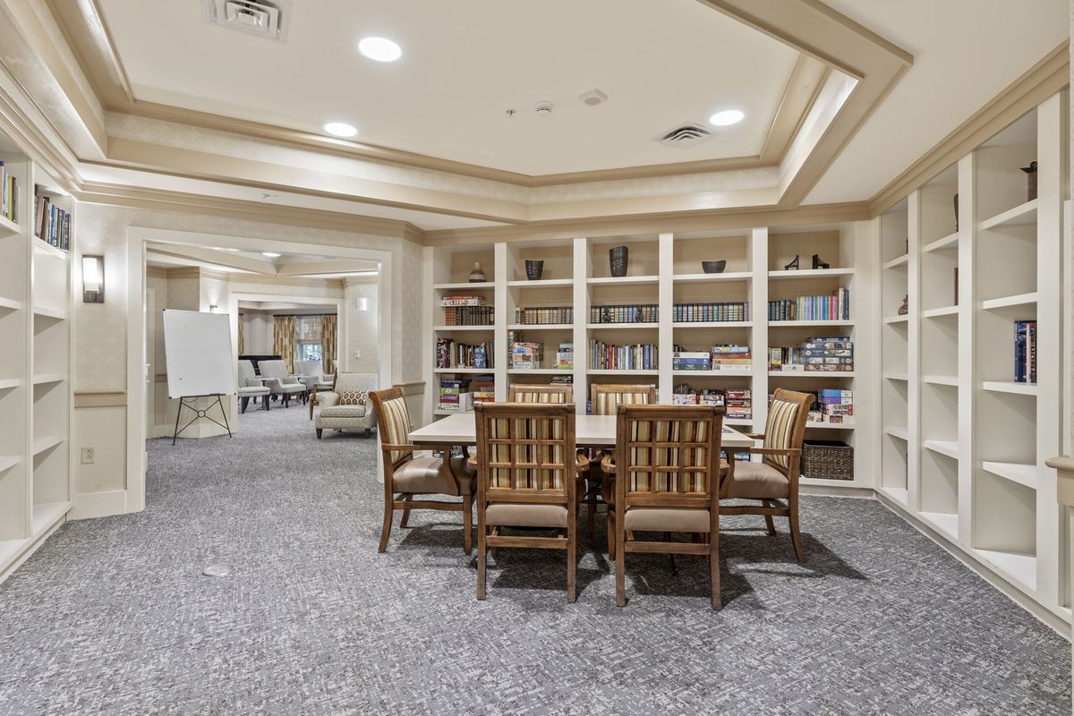 Sunrise of Cary I library