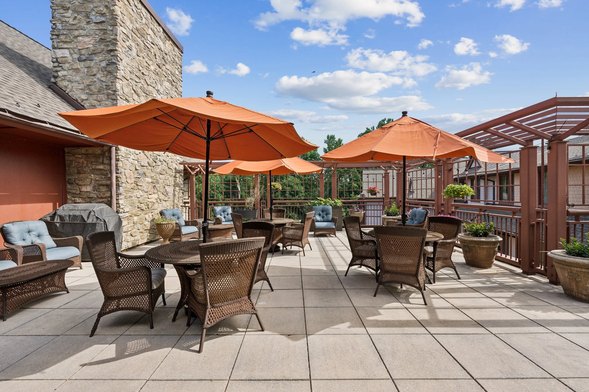 Sunrise at Fox Hill | Patio