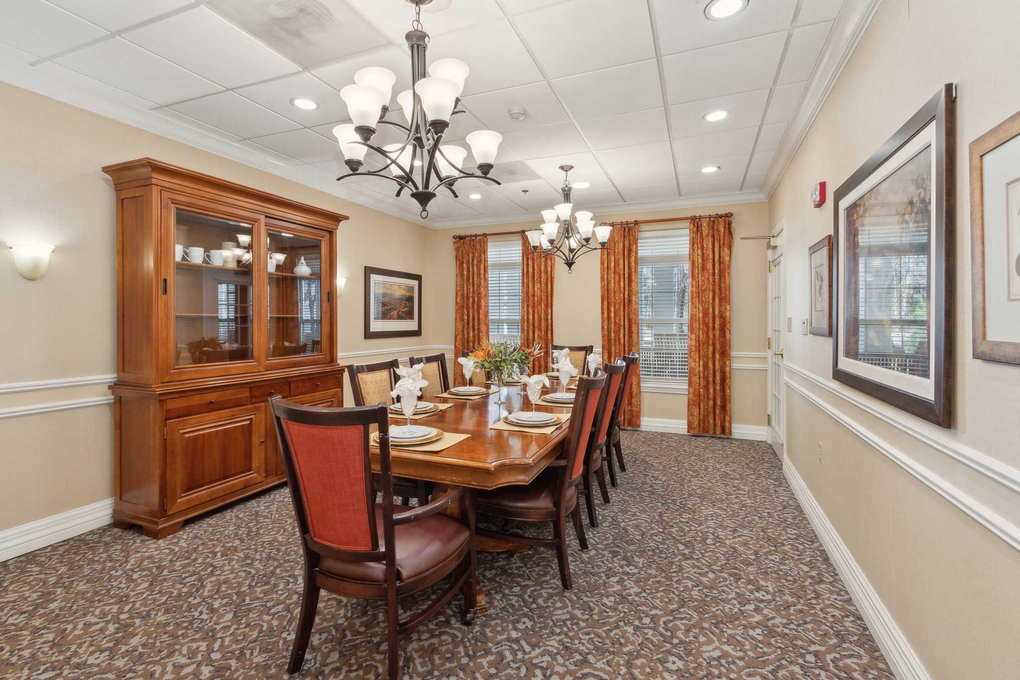 Private Dining Room | Brighton Gardens of Dunwoody 